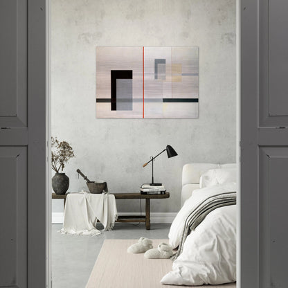 K VII - Laszlo Moholy-Nagy Brushed Aluminum Print - 70x100 cm / 28x40 inches | Laszlo Moholy-Nagy Aluminum Print | Laszlo Moholy-Nagy Prints