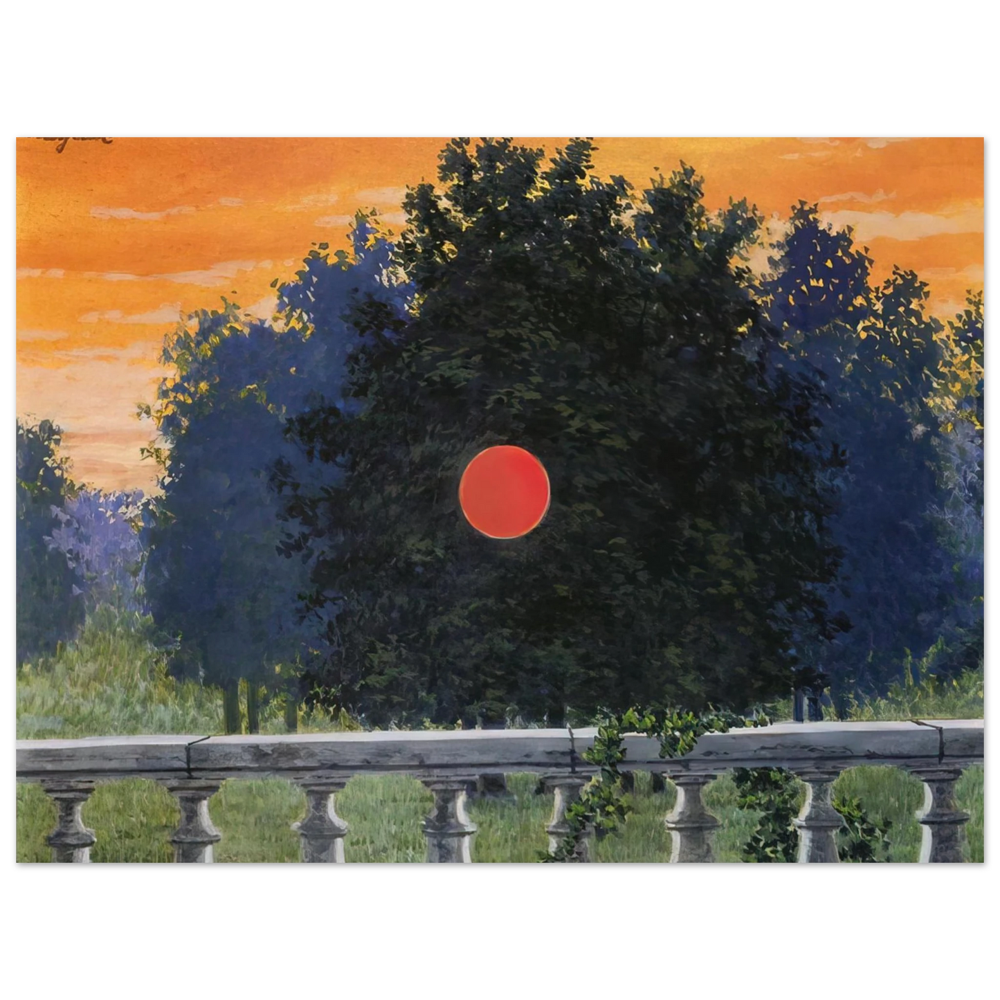 Rene Magritte - BANQUET 1955 Fine Art Poster - Default Title
