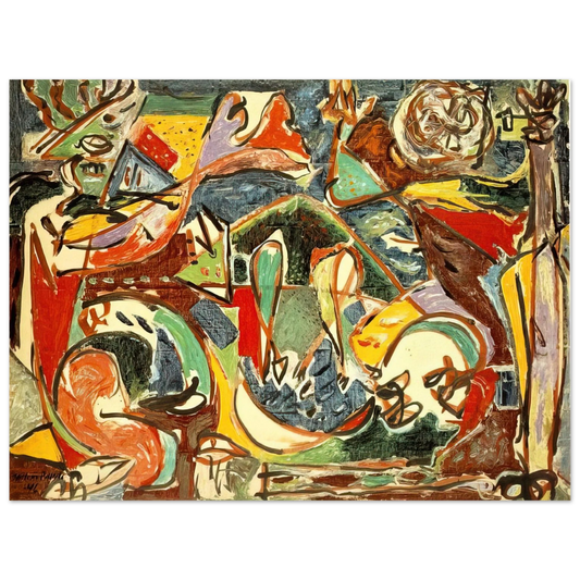 Jackson Pollock - THE KEY Fine Art Poster - Default Title