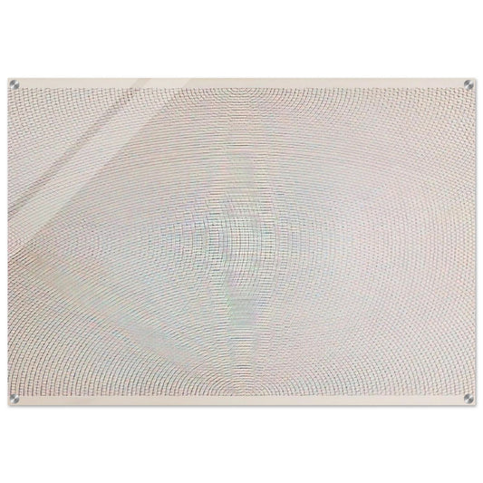 Arcs From Sides or Corners, Grids  Circles - Sol LeWitt Acrylic Print - 70x100 cm / 28x40″ inches