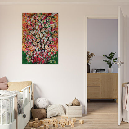 Feuilles - 1928 - Seraphine Louis Brushed Aluminum Print - 70x100 cm / 28x40 inches | Seraphine Louis Aluminum Print | Seraphine Louis Prints