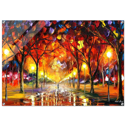 Leonid Afremov - Leonid Afremov Acrylic Print - 70x100 cm / 28x40″ inches