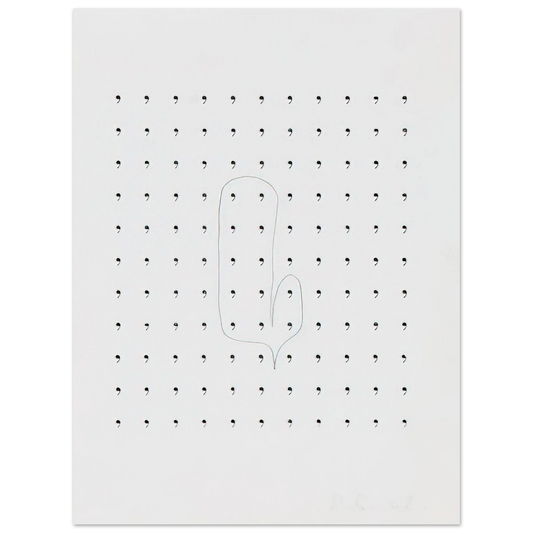 Dieter Roth - Stupidogramm - 1962 Fine Art Poster - Default Title