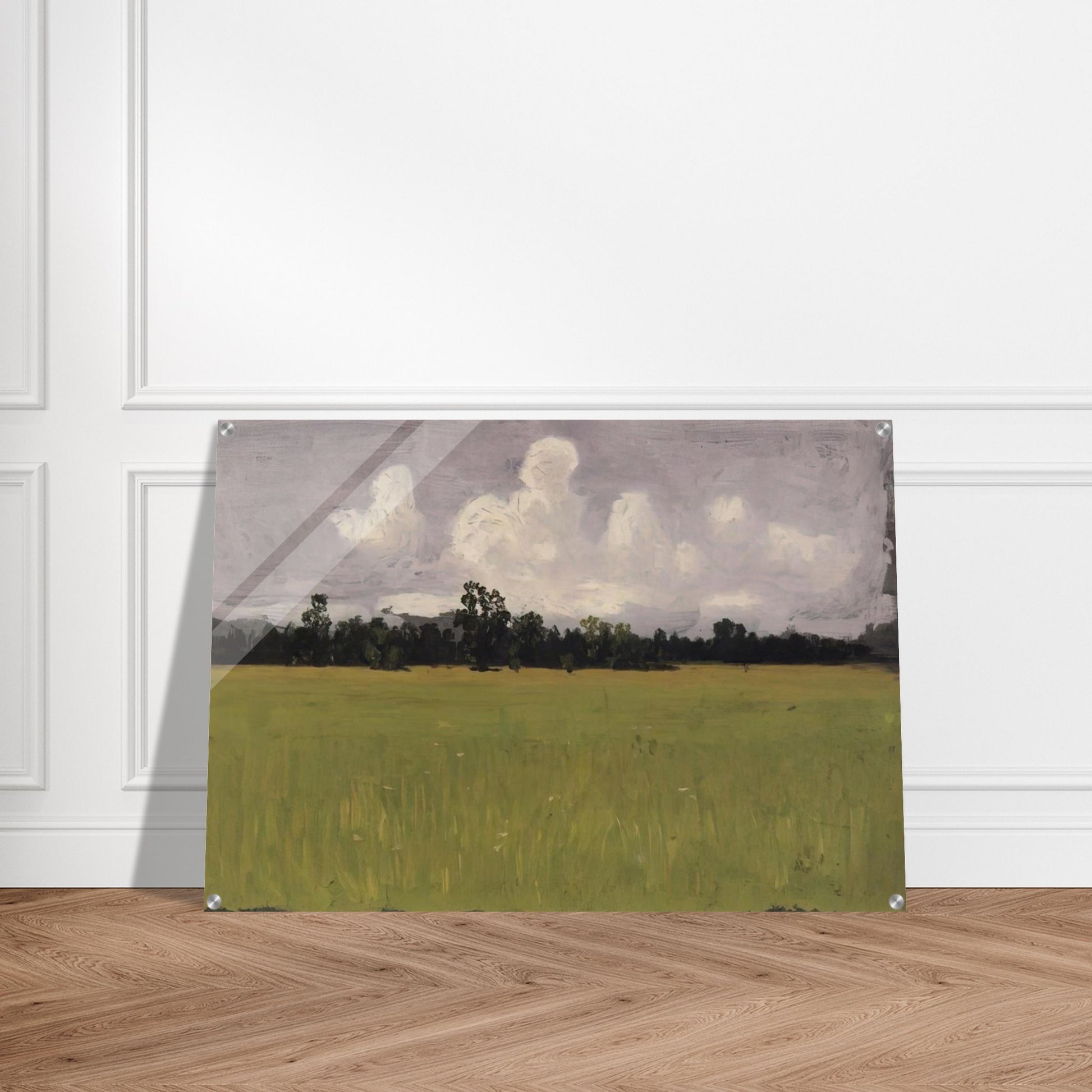 Autumn. Steppe - Arkhyp Kuindzhi Acrylic Print - 70x100 cm / 28x40″ inches | Arkhyp Kuindzhi Wall Art | Arkhyp Kuindzhi Prints