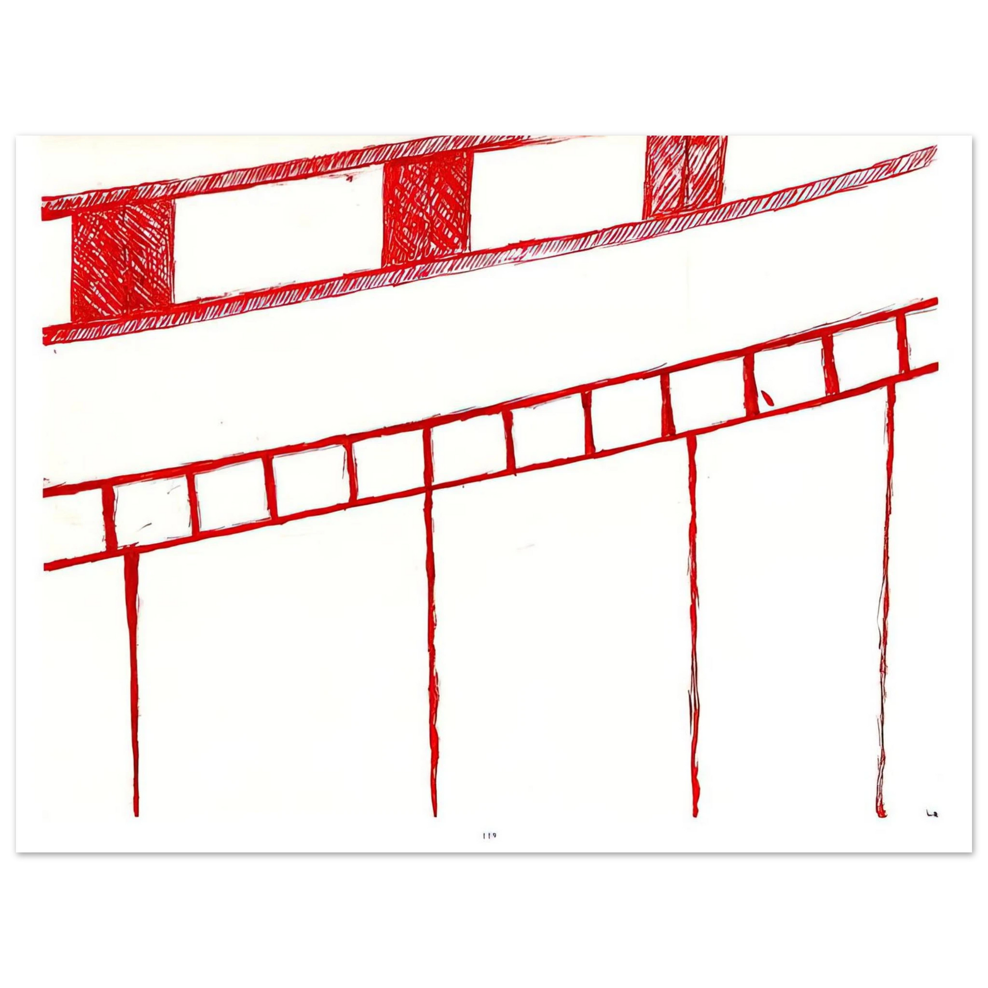 Louise Bourgeois - UNTITLED 1995 0 Fine Art Poster - Default Title