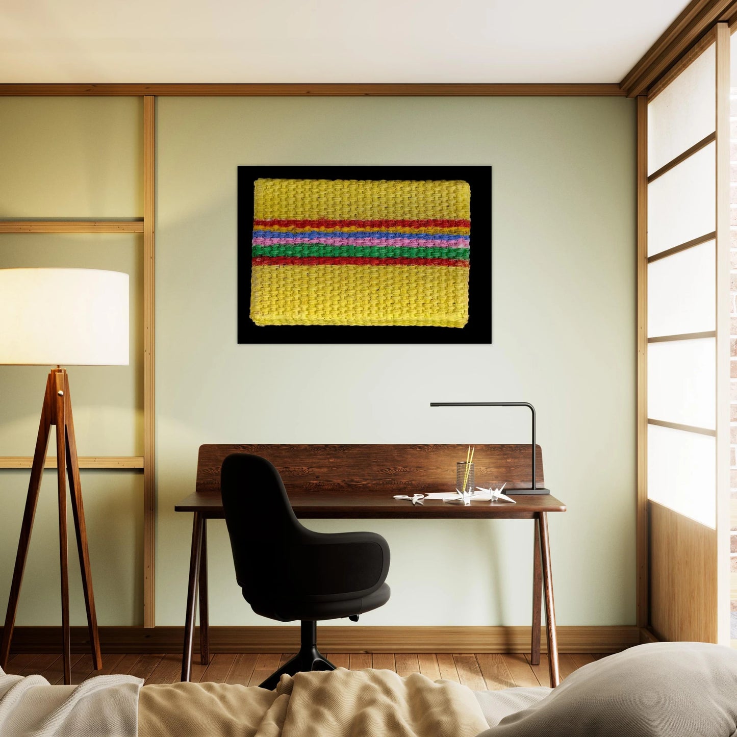 Micro-Painting - 1968 - Gene Davis Brushed Aluminum Print - 70x100 cm / 28x40 inches | Gene Davis Aluminum Print | Gene Davis Prints