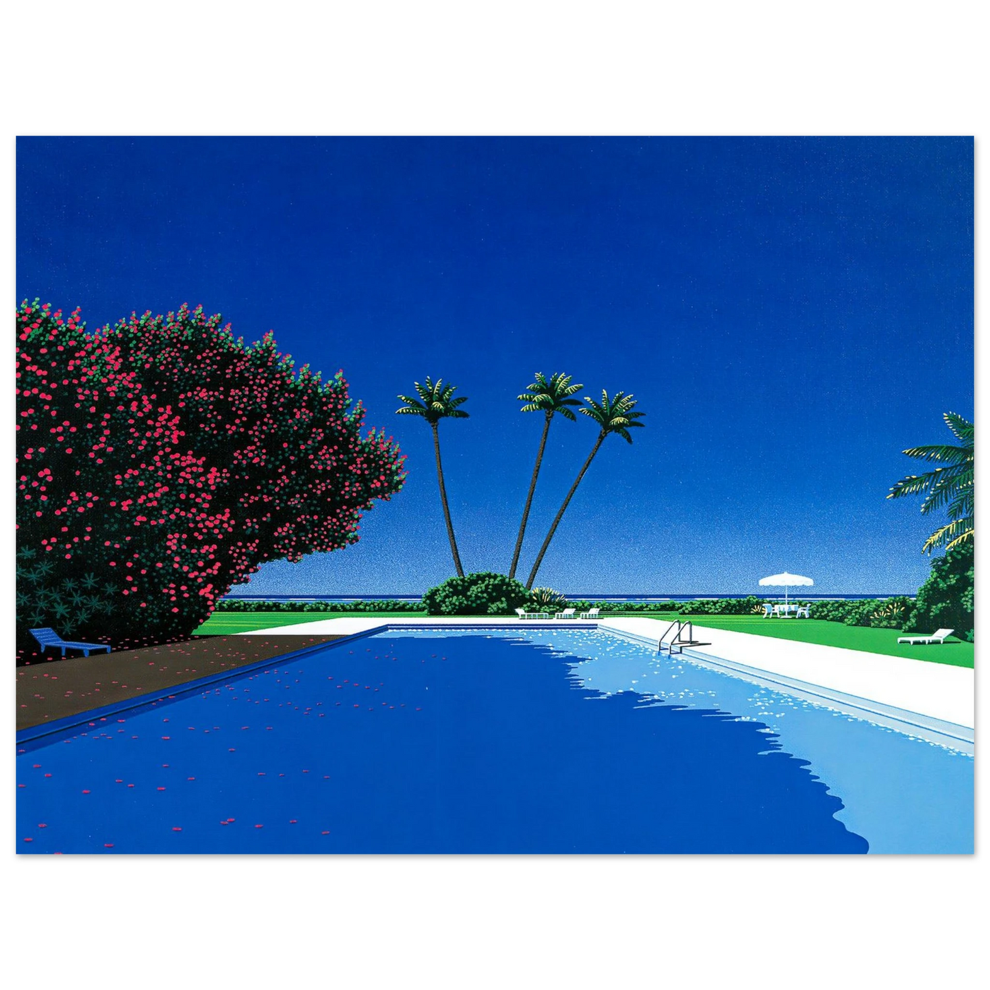 Hiroshi Nagai - Time Goes By Wall Art - 21x29.7 cm / 8x12" - Fine Art Poster - -