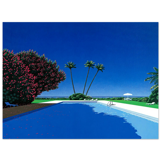 Hiroshi Nagai - Time Goes By Wall Art - 21x29.7 cm / 8x12" - Fine Art Poster - -