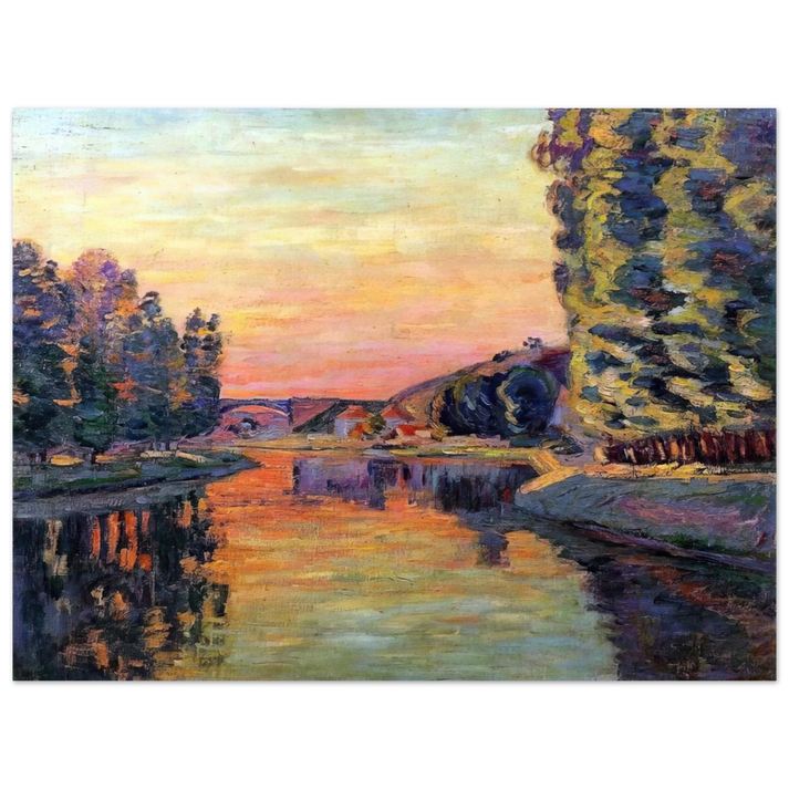 Armand Guillaumin - Moret - 1902  75x100 cm / 30x40inches Fine Art Poster