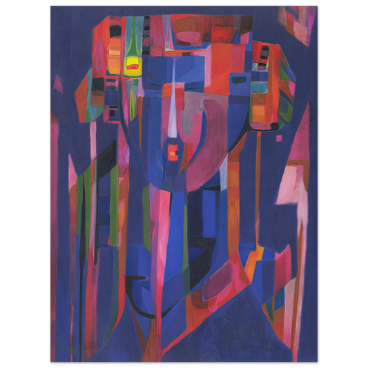 Alfred Manessier - Figure of Piety - 1945 Fine Art Poster - Default Title