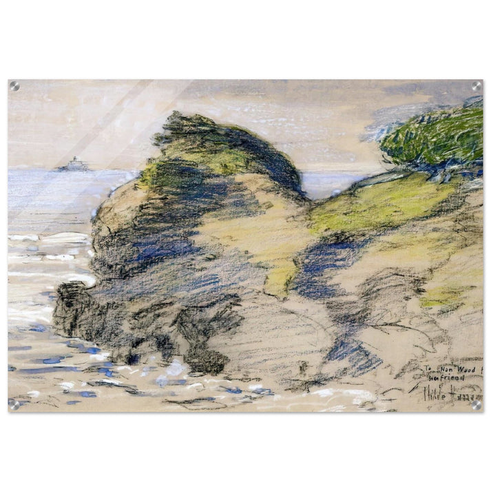 Oregon Coast - Childe Hassam Acrylic Print - 70x100 cm / 28x40″ inches