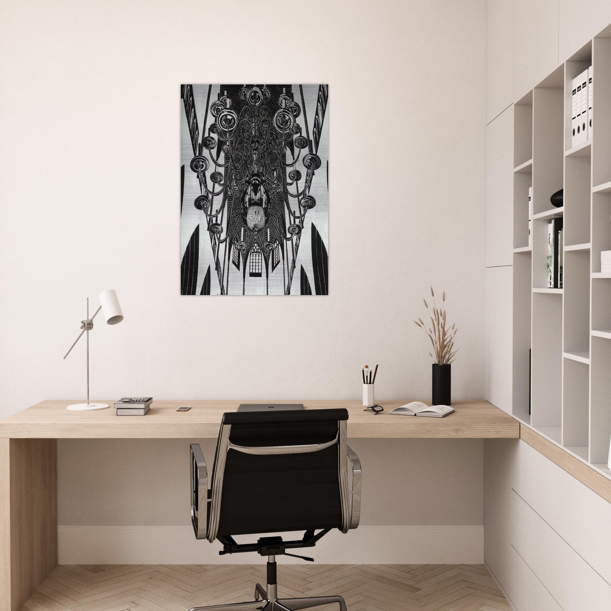 ESCHER (2) - MC Escher Brushed Aluminum Print - 70x100 cm / 28x40 inches | MC Escher Aluminum Print | MC Escher Prints