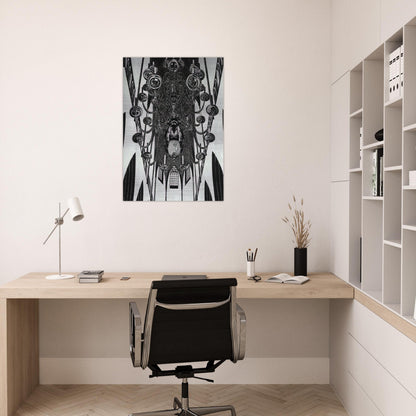 ESCHER (2) - MC Escher Brushed Aluminum Print - 70x100 cm / 28x40 inches | MC Escher Aluminum Print | MC Escher Prints