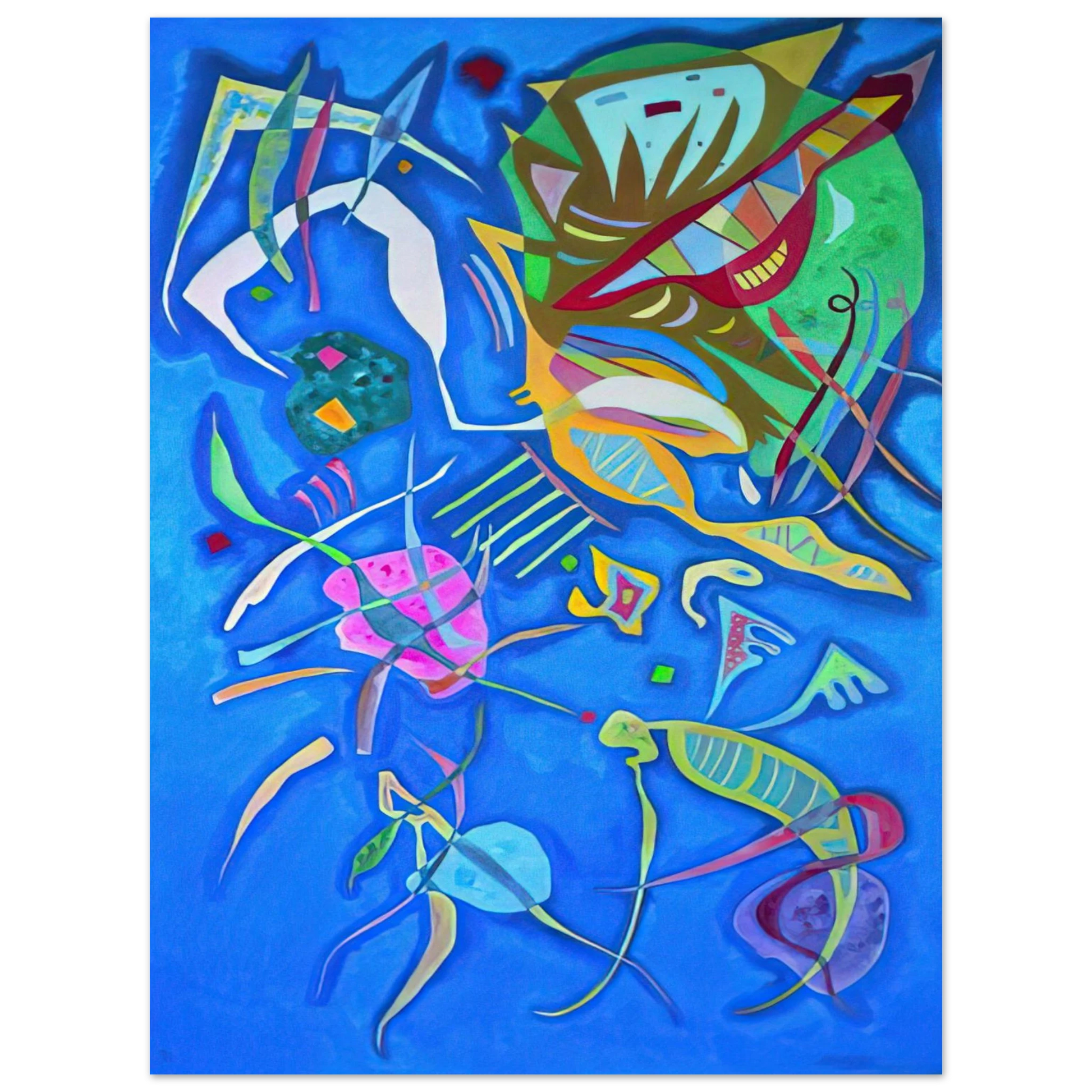 Wassily Kandinsky - GROUPING 1937 Fine Art Poster - Default Title