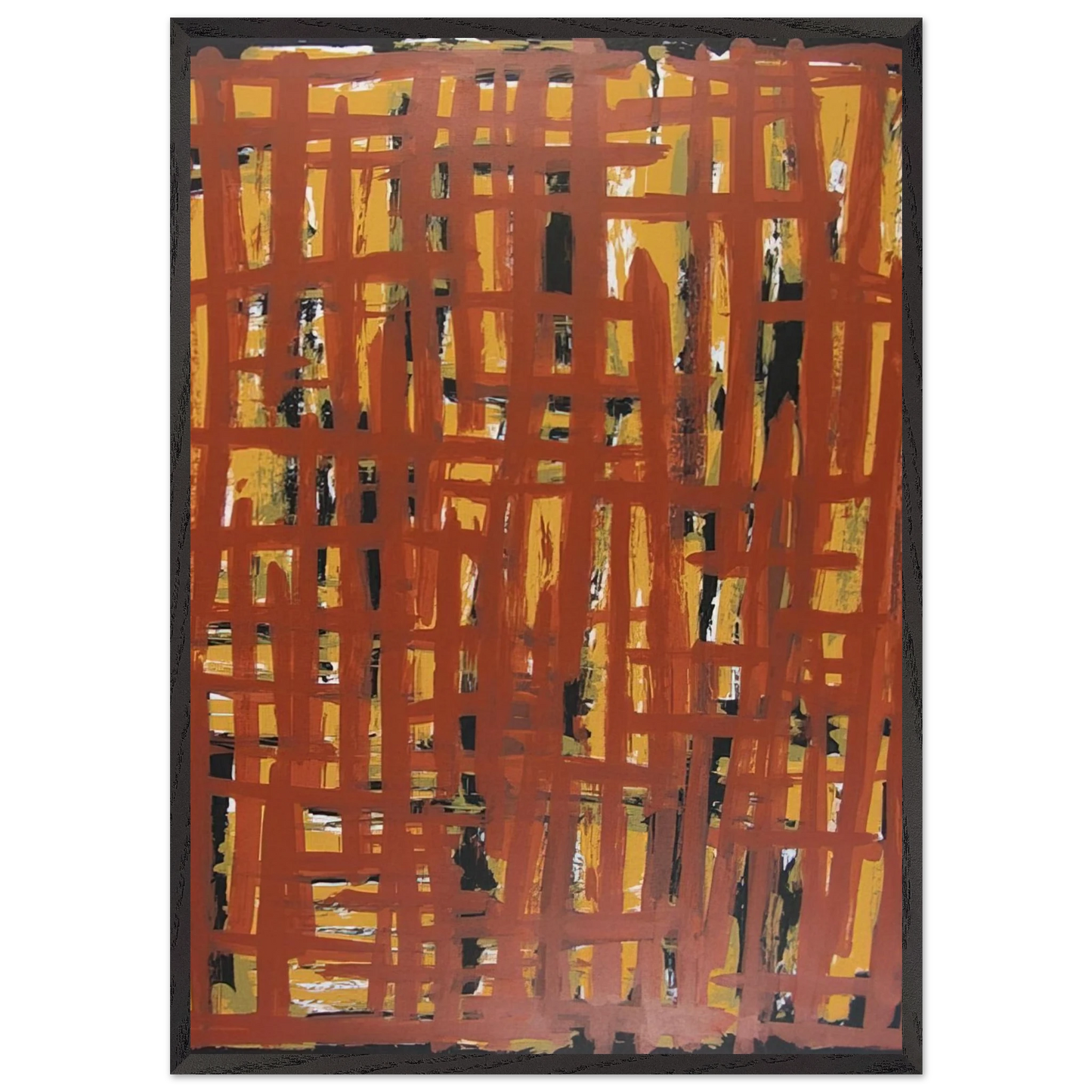 Untitled I - 1997 - Gunther Forg Framed Art Print – Black Wooden Frame - Default Title - -Framed Art Print