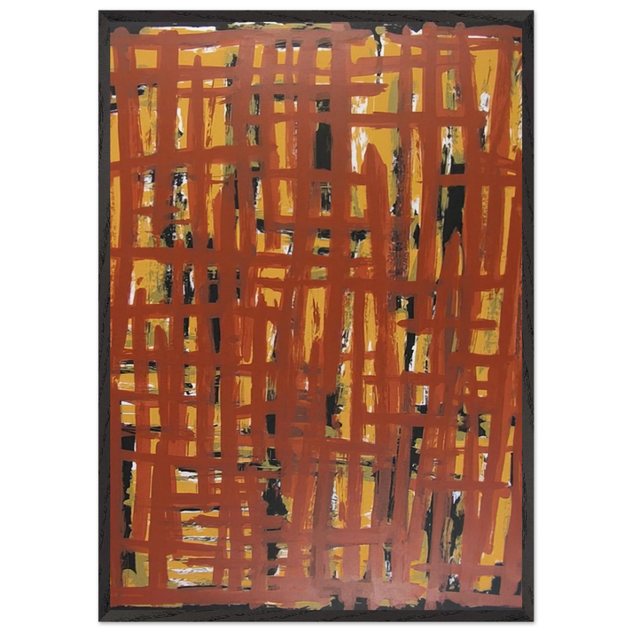 Untitled I - 1997 - Gunther Forg 70x100 cm / 28x40 inches Framed Art Print – Black Wooden Frame