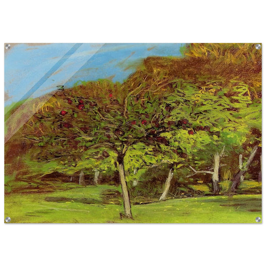 Fruit Trees - claude monet Acrylic Print - 70x100 cm / 28x40″ inches