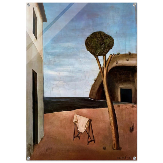 A PINE BY THE SEA 1921 - Carlo Carra Acrylic Print - 70x100 cm / 28x40″ inches