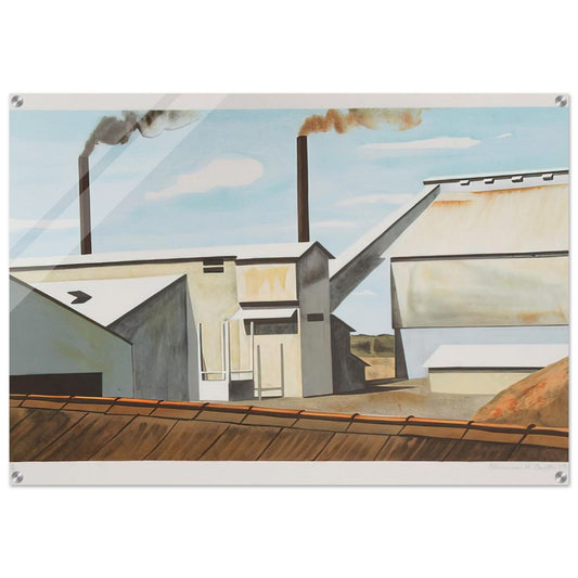 Factory - 1980 - Clarence Holbrook Carter Acrylic Print - 70x100 cm / 28x40″ inches
