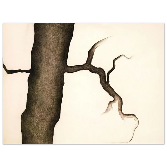 Georgia O'Keeffe - Drawing III Fine Art Poster - 13x18 cm / 5x7 inches