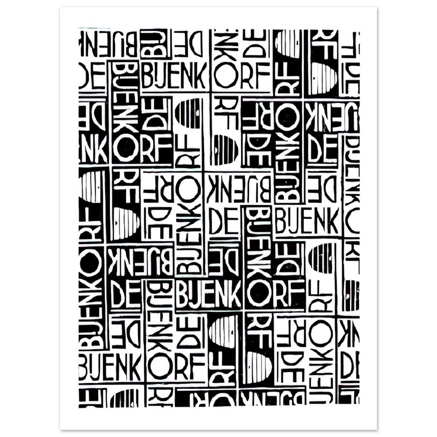 MC Escher - ESCHER (18) Wall Art - 21x29.7 cm / 8x12" - Fine Art Poster - -