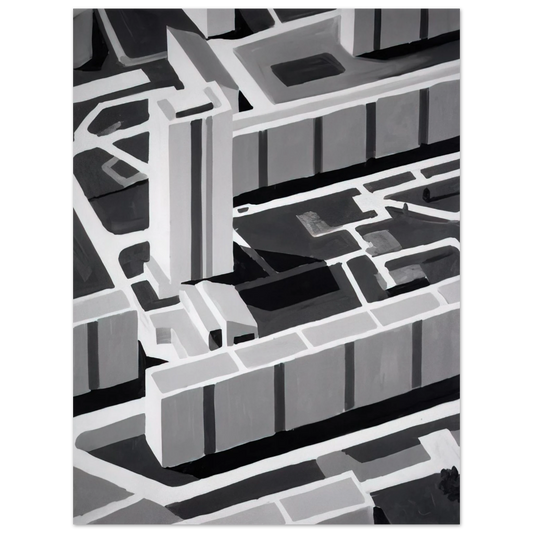 Gerhard Richter - TOWNSCAPE SL 1969 Fine Art Poster - Default Title