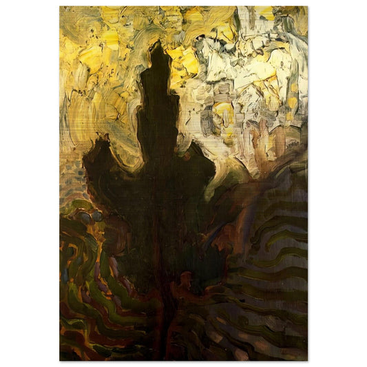 Untitled - Piet Mondrian Brushed Aluminum Print - 70x100 cm / 28x40 inches | Piet Mondrian Aluminum Print | Piet Mondrian Prints