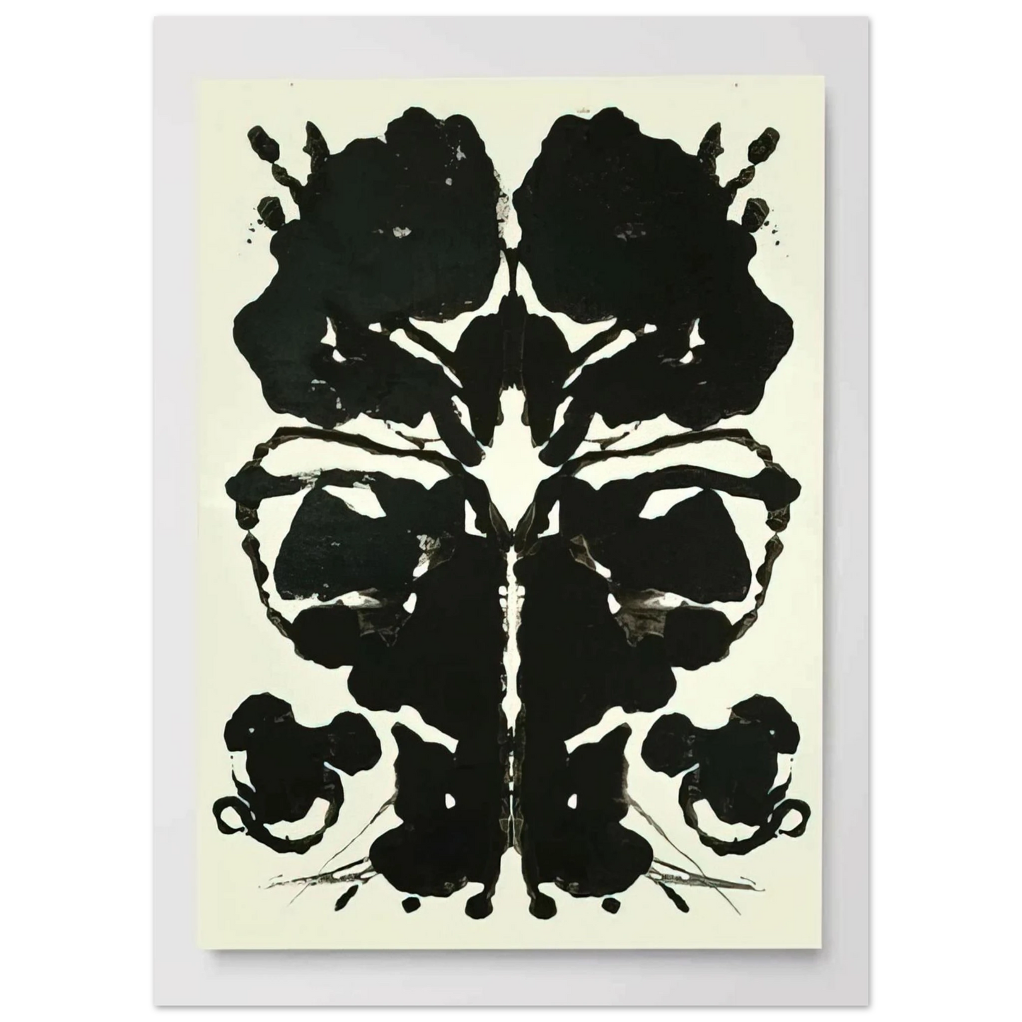 Andy Warhol - Rorschach Fine Art Poster - 75x100 cm / 30x40 inches