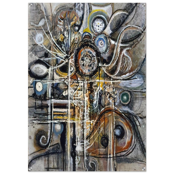 The Center - Richard Pousette-Dart Acrylic Print - 70x100 cm / 28x40″ inches | Richard Pousette-Dart Wall Art | Richard Pousette-Dart Prints