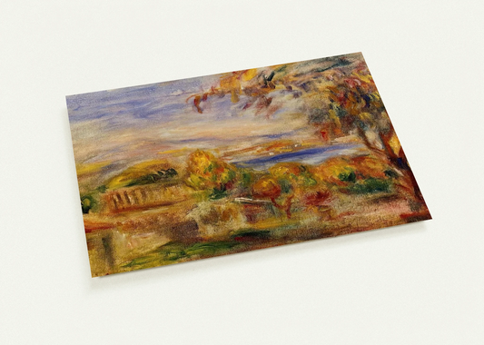 Landscape by the Sea By Pierre-Auguste Renoir Pack of 10 Post Cards | Pierre-Auguste Renoir Post Cards | A6 (10.5 x 14.8 cm) - 4.1 x 5.8 inches