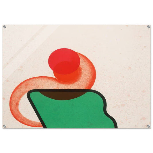 Bedroom - 1968 - Howard Hodgkin Acrylic Print - 70x100 cm / 28x40″ inches | Howard Hodgkin Wall Art | Howard Hodgkin Prints