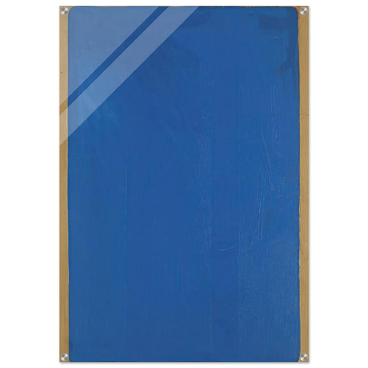 Monocromo blu - 1961 - Mario Schifano Acrylic Print - 70x100 cm / 28x40″ inches | Mario Schifano Wall Art | Mario Schifano Prints