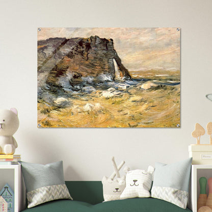 Port d`Aval - claude monet Acrylic Print - 70x100 cm / 28x40″ inches