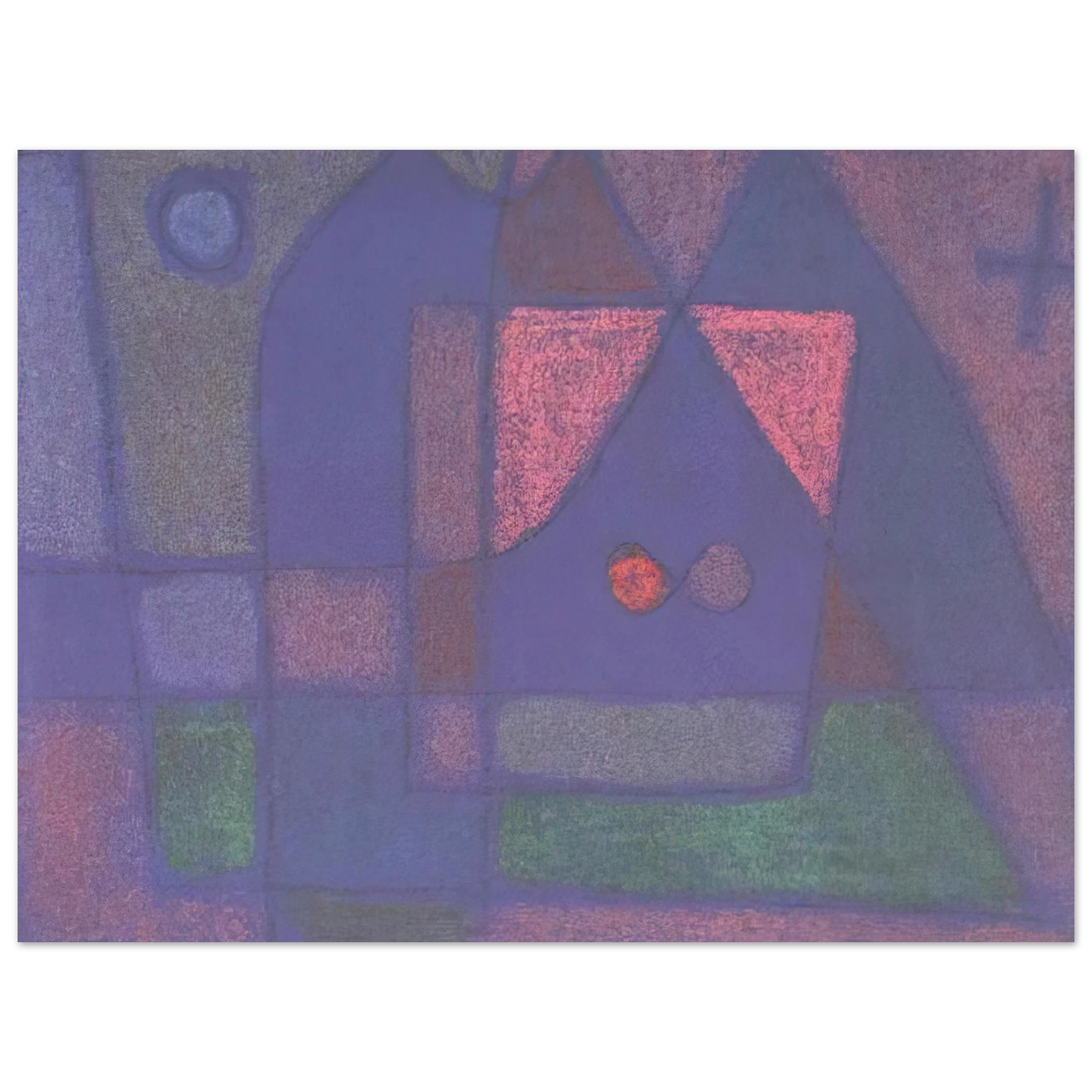 Paul Klee - SMALL ROOM IN VENICE Fine Art Poster - Default Title