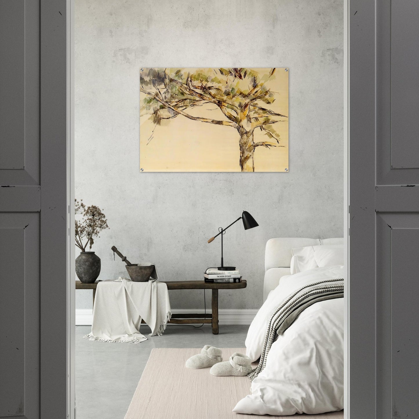 Large Pine - Paul Cézanne Acrylic Print - 70x100 cm / 28x40″ inches