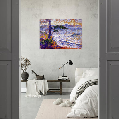 The Mediterranean Coast - Henri-Edmond Cross Acrylic Print - 70x100 cm / 28x40″ inches