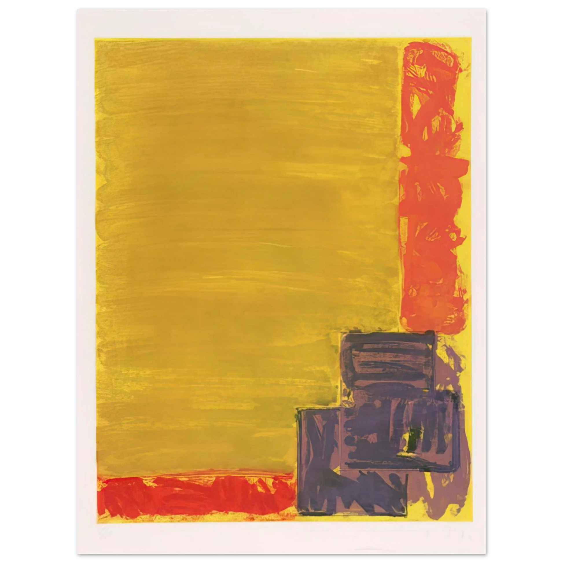 John Hoyland - View - 1979 Fine Art Poster - Default Title