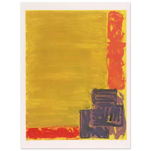 John Hoyland - View - 1979 Fine Art Poster - Default Title