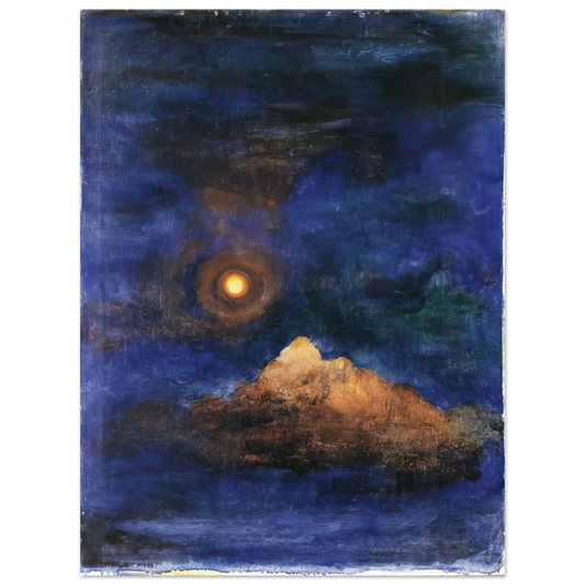 Julius Bissier - Concepimento nel cosmo - 1920 Fine Art Poster - Default Title