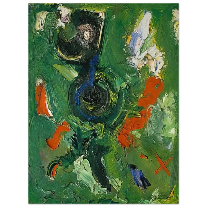 Hans Hofmann - Composition, No.V  75x100 cm / 30x40inches Fine Art Poster