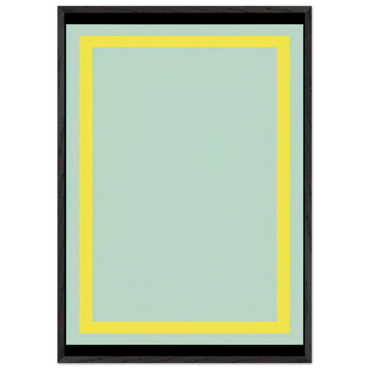 Series Painting 7 - 1966 - Ronnie Landfield Framed Art Print – Black Wooden Frame - Default Title - -Framed Art Print