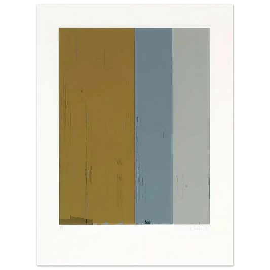 Brice Marden - Untitled Lewison 24-5 - Color Field Painting Fine Art Poster - Default Title