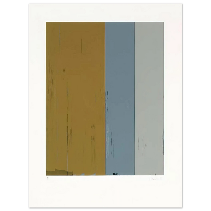 Brice Marden - Untitled Lewison 24-5 - Color Field Painting  75x100 cm / 30x40inches Fine Art Poster