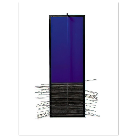Jesus Rafael Soto - BLEU VERTICAL Fine Art Poster - Default Title