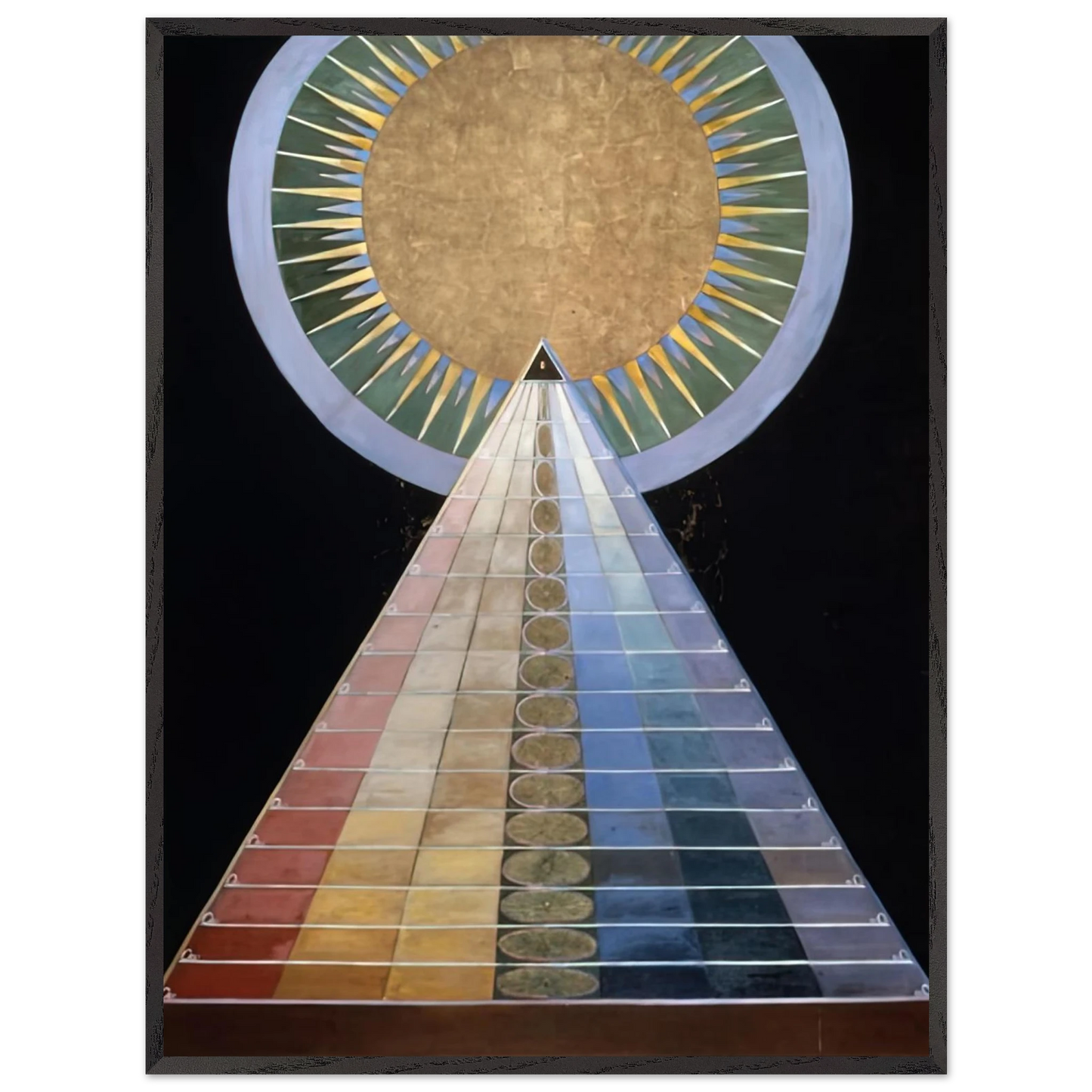 Hilma af Klint - ALTAR PAINTING 1915 Wall art - 45x60 cm / 18x24 Inches - Fine Art Poster - -