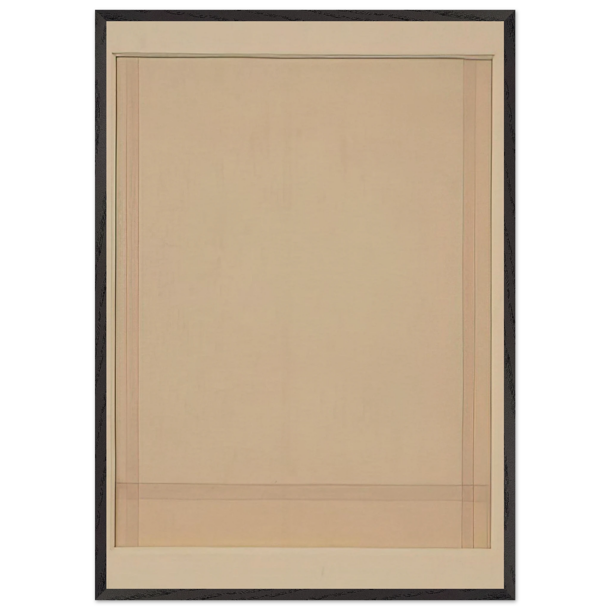 Spazio Luce - 1965 - Antonio Calderara Framed Art Print – Black Wooden Frame - Default Title - -Framed Art Print