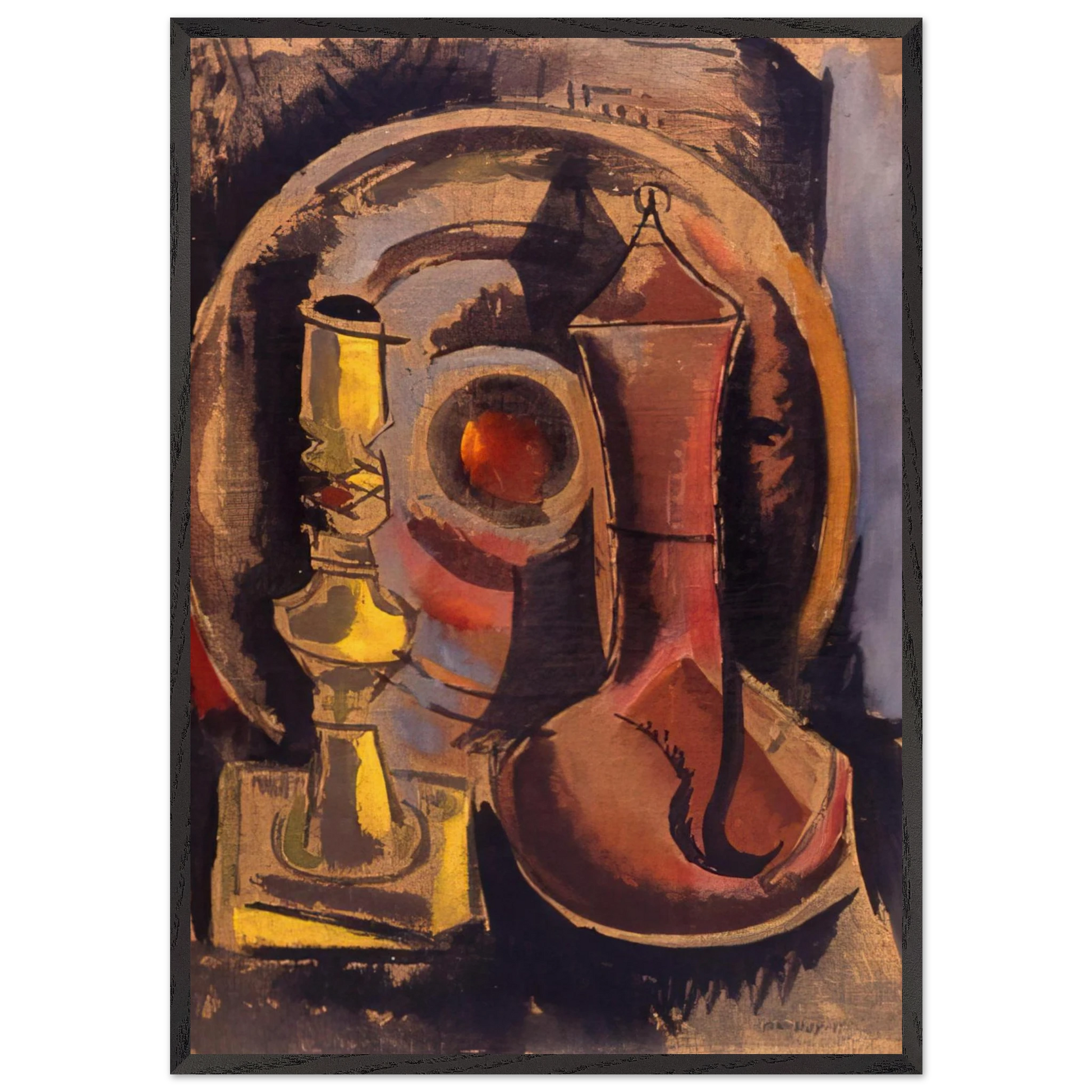 Untitled 2 N6 - Man Ray Framed Art Print – Black Wooden Frame - Default Title - -Framed Art Print