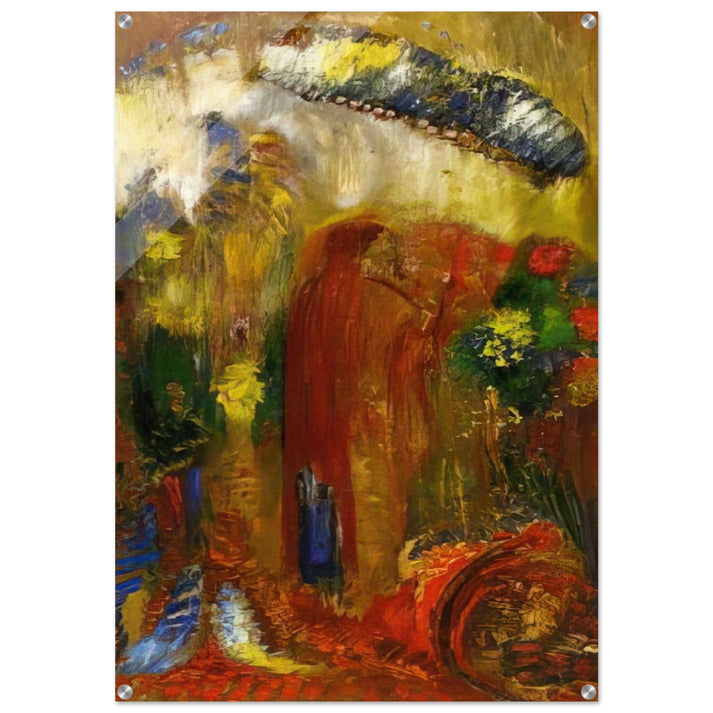 THE SERMON - Odilon Redon Acrylic Print - 70x100 cm / 28x40″ inches