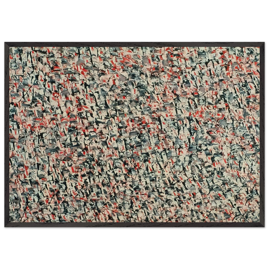 Natashkouan - Marcel Barbeau Framed Art Print – Black Wooden Frame - Default Title - -Framed Art Print