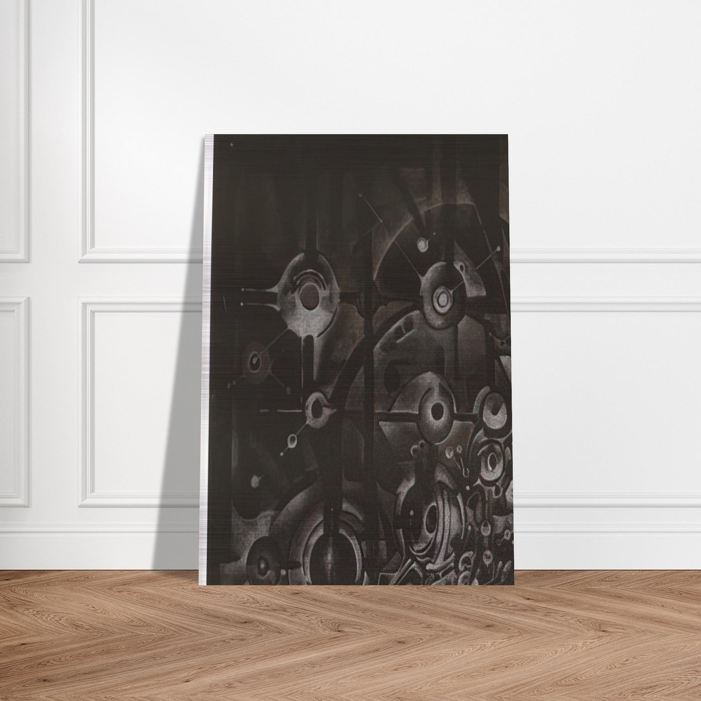 UNTITLED 1998 - Lee Bontecou Brushed Aluminum Print - 70x100 cm / 28x40 inches | Lee Bontecou Aluminum Print | Lee Bontecou Prints